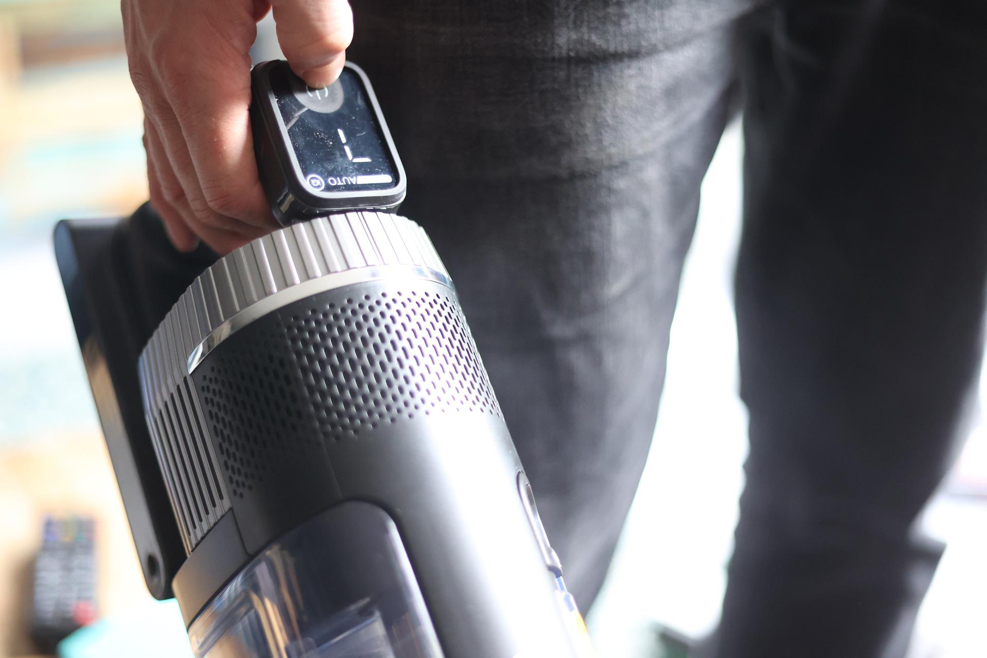 Bedienelemente des Shark Stratos 